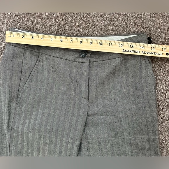 Theory Wool Blend Gray Trouser Pants Size 2 - Picture 6 of 7